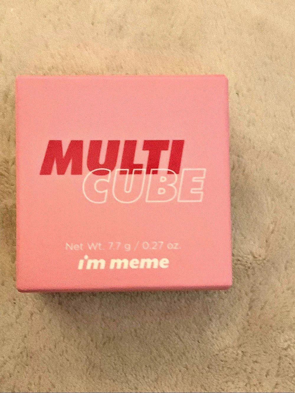 I'm Meme Multi Cube 01 Sweet Pink Eyeshadow Palette in Pink NWT